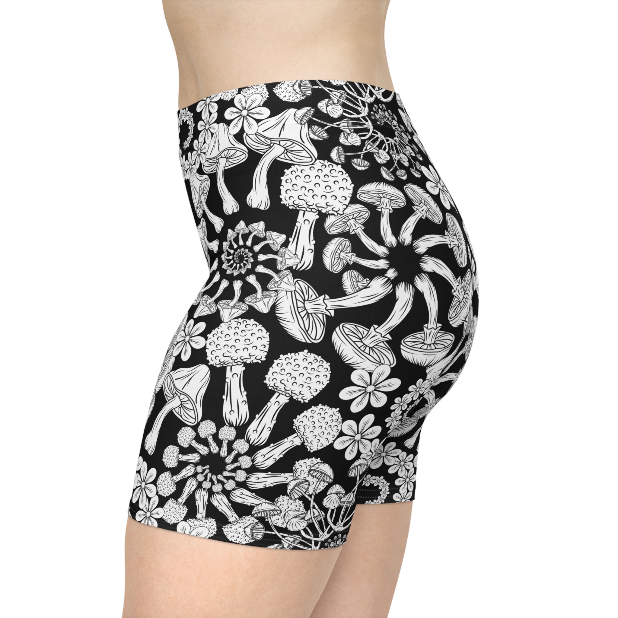 The Shroom Bloom Women's Biker Shorts (S.e.P.T.™)