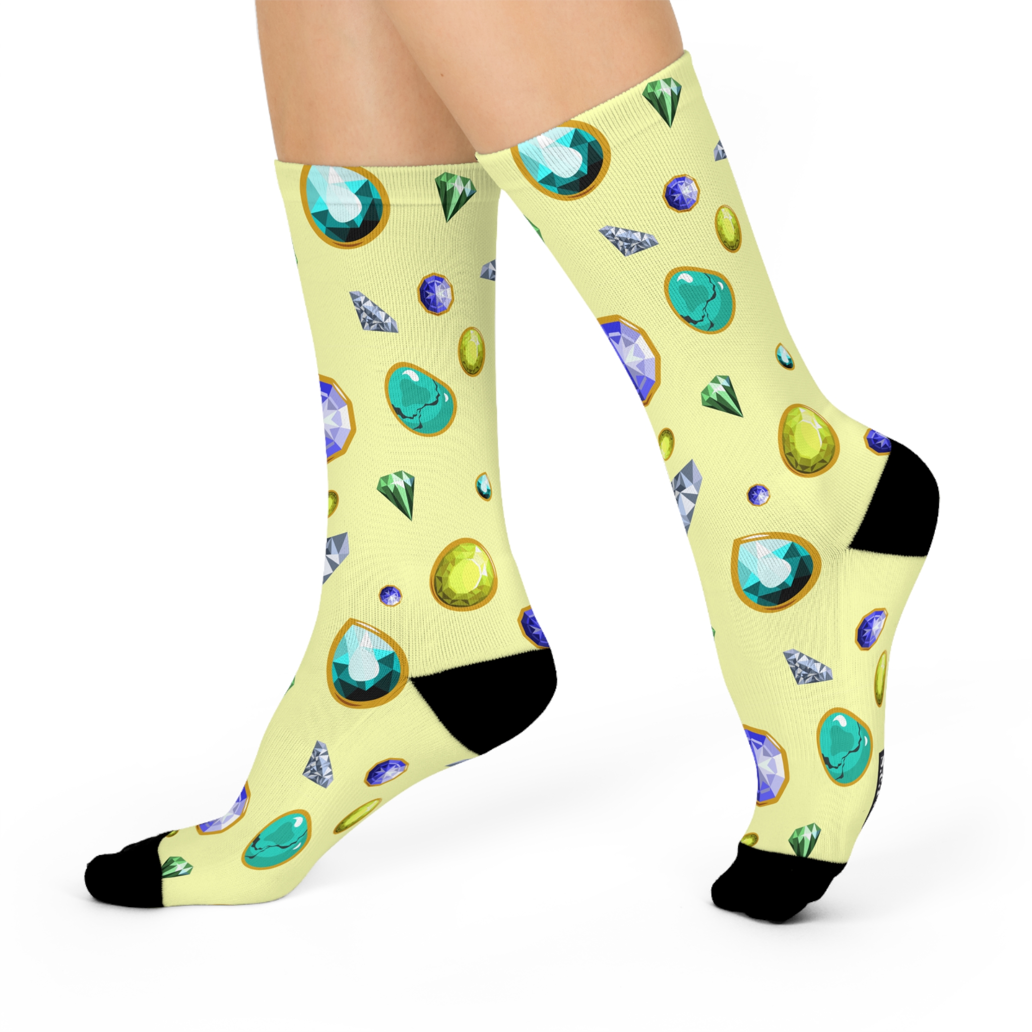 The Tutti Frutti Gem Cushioned Crew Socks (S.e.P.T.™)