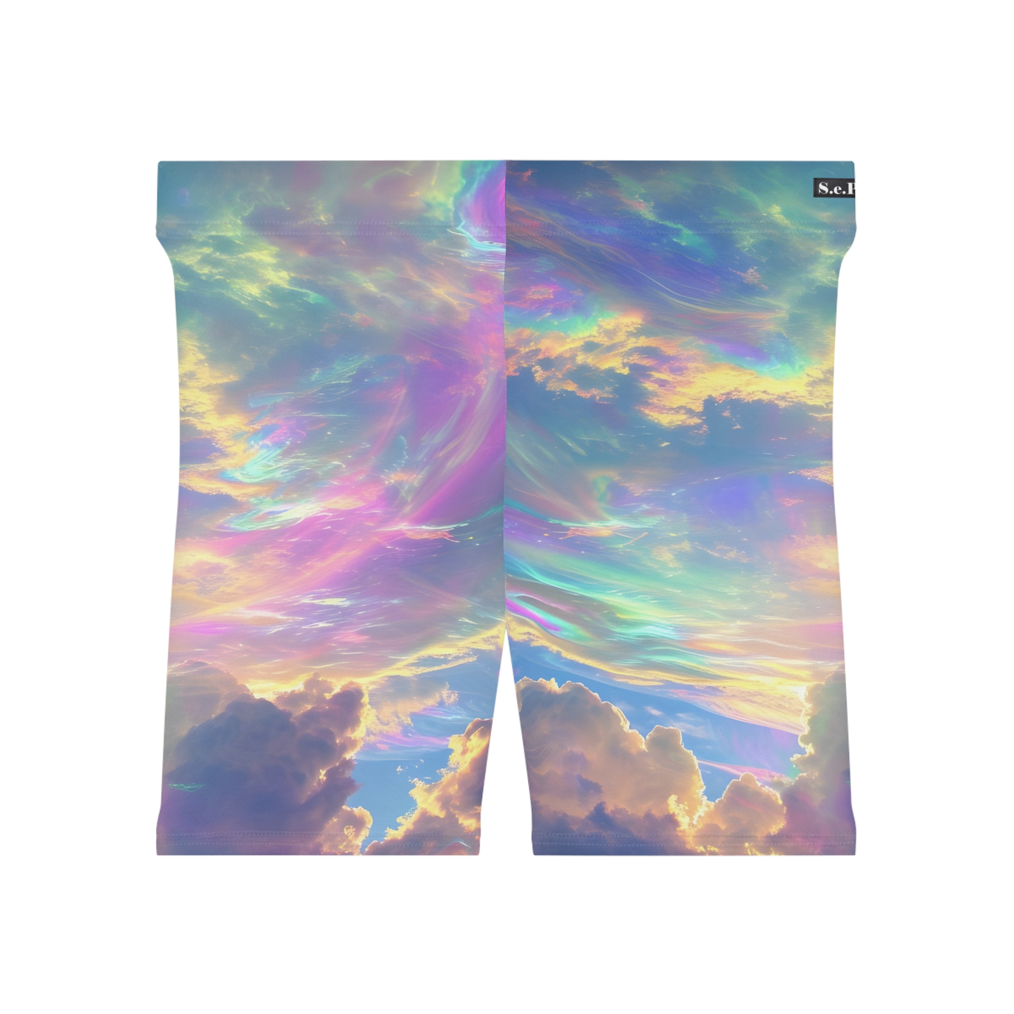 Ultimate Sky Rainbow Women's Biker Shorts (S.e.P.T.™)