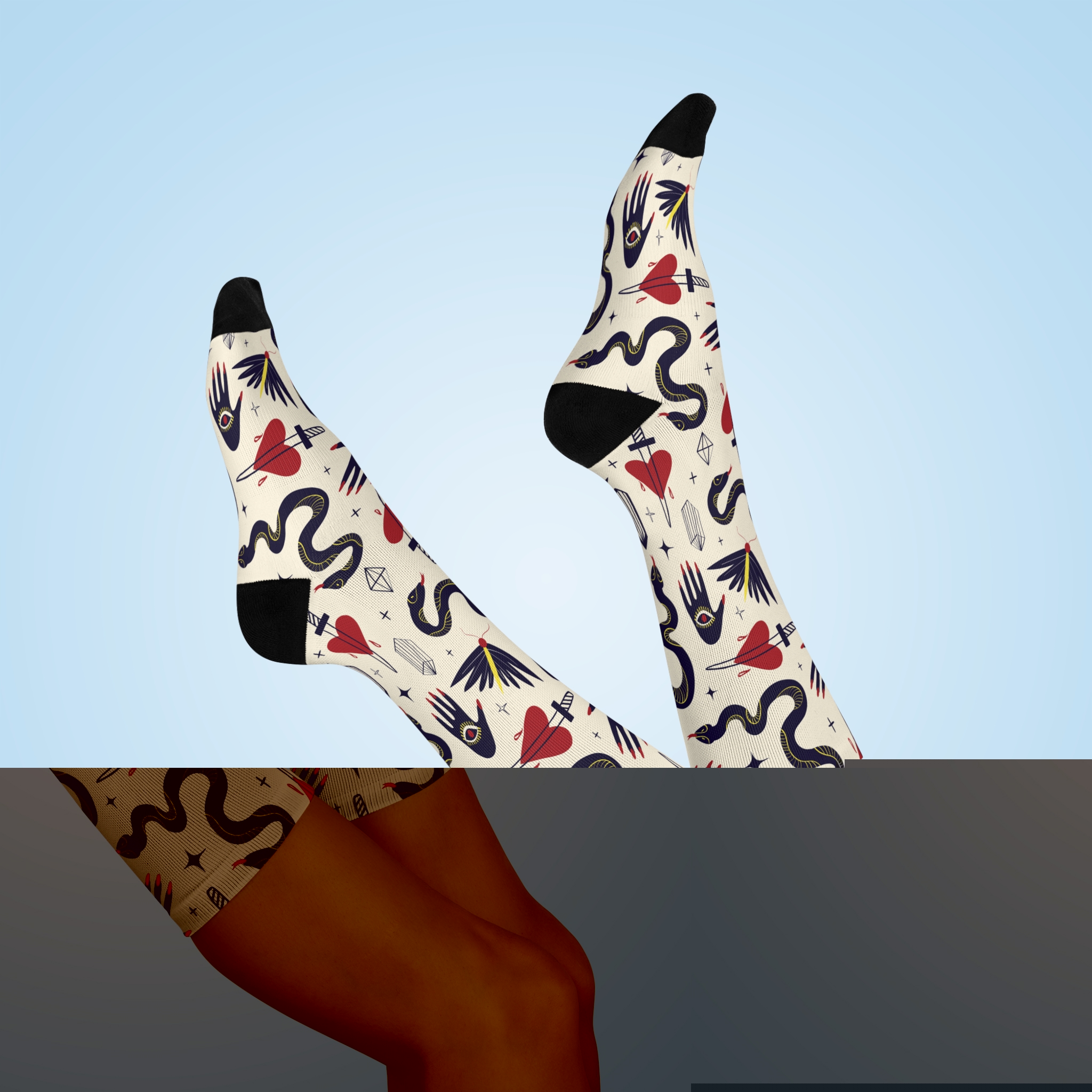 The Mystics' Journey Cushioned Crew Socks (S.e.P.T.™)