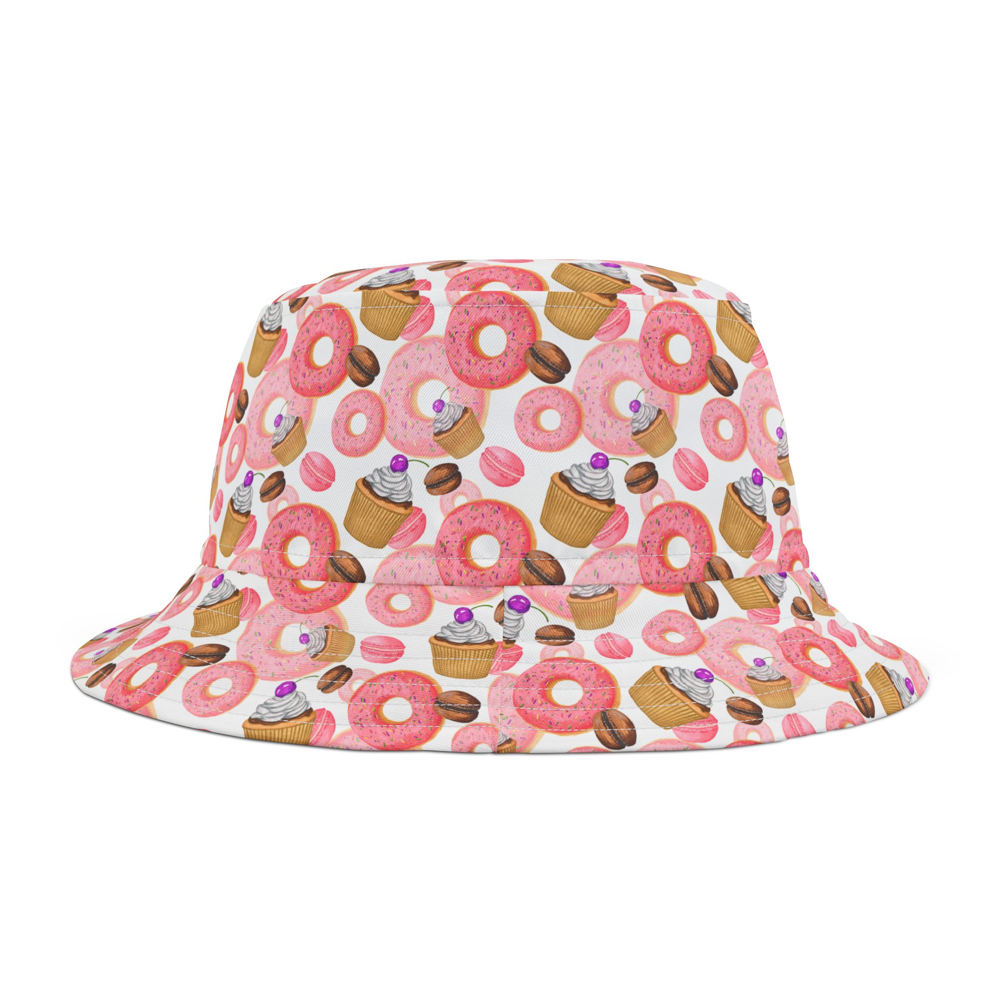 Enjoy This Sweet Moment ~ Donuts Print Bucket Hat (S.e.P.T.™)