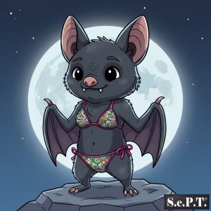 Betsy Bat™ Moon Swimwear (S.e.P.T.™)