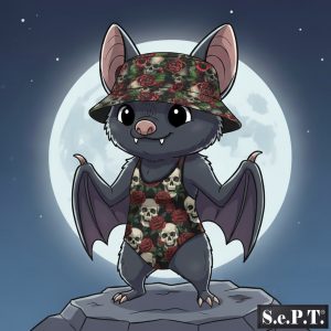 Betsy Bat™ Moon Swimwear w/ Hat (S.e.P.T.™)