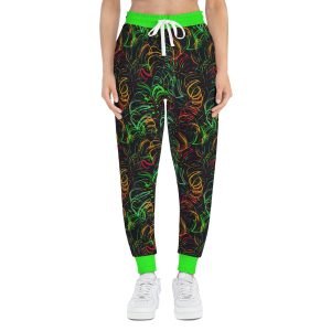 Neon Light Scribble Athletic Joggers (S.e.P.T.™)