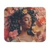 3D Black Woman (Design 1) - 9x8 Mouse Pad