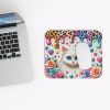3D Cats (Design 1) - 9x8 Mouse Pad - Image 4