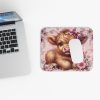 Adorable Baby Highland Cow (Design 20) - 9x8 Mouse Pad - Image 4