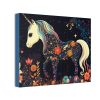 Whimisical Unicorn (Design 23) - 10x8 Canvas Art Print