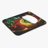 Artistic Crystal Bowl of Lemons & Strawberries - 9x8 Mouse Pad - Image 3
