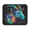 Capricorn (Neon Design) - 9x8 Mouse Pad