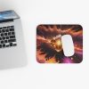 Fantasy Jeweled Citrine Gemstone - 9x8 Mouse Pad - Image 4