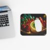 Artistic Crystal Bowl of Lemons & Strawberries - 9x8 Mouse Pad - Image 4