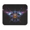Burst of Crystalline Gemstone Energy - 9x8 Mouse Pad
