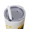 Bumble Bee (Design 4) - 20oz Straight Tumbler w/ Straw - Image 6
