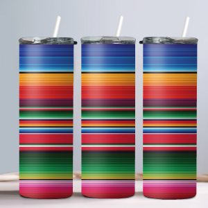 Serape - 20oz Straight Tumbler w/ Straw