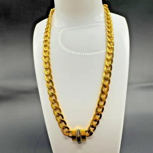 VALENTINO GARAVANI Made In Italy Two-Tone 16" NECKLACE
