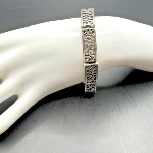 Brighton Deco Lace Scroll Link 7" Bracelet RETIRED