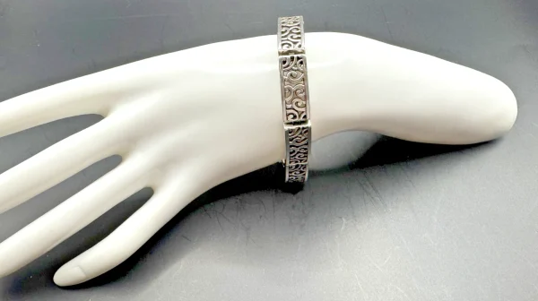 Brighton Deco Lace Scroll Link 7" Bracelet RETIRED