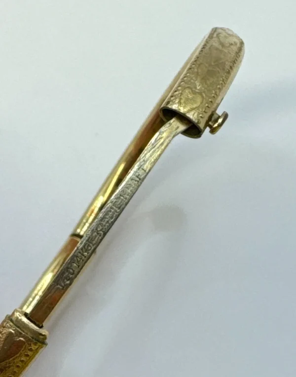 Vtg Child's Kiddie Kraft 1/20 14KT GF Bangle Bracelet