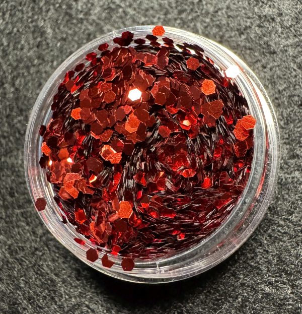 Dragon's Blood 1/16" (1.5mm 0.060") Chunky Glitter (1 oz) - Image 2