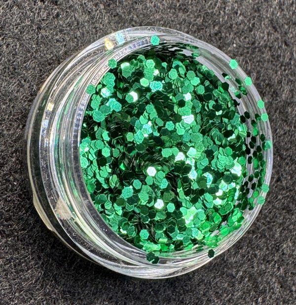 Emerald 1/24" (1mm 0.040") Medium Glitter (1 oz) - Image 2