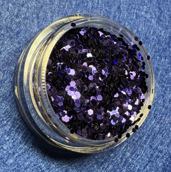 Purple Nebula 1/24" (1mm 0.040") Medium Glitter (1 oz)