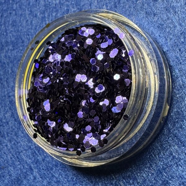 Purple Nebula 1/24" (1mm 0.040") Medium Glitter (1 oz) - Image 2