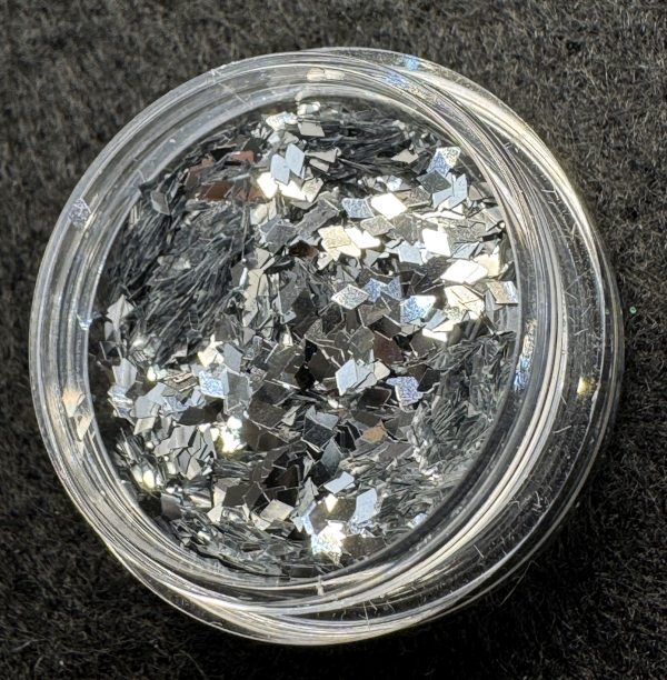Galena Diamond Shards 1/24" (1mm 0.040") Medium Glitter (1 oz) - Image 2