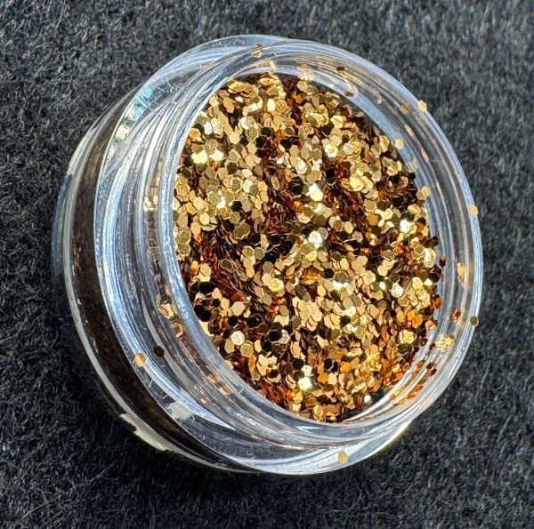 Cosmic Copper 1/32" (0.8mm, 0.031") Regular Fine Glitter (1 oz) - Image 2