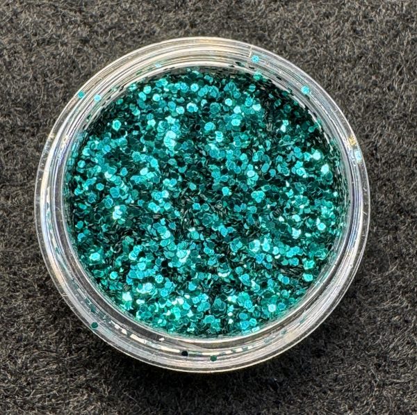 Cosmic Teal 1/40" (0.6mm, 0.025") Fine Glitter (1 oz)