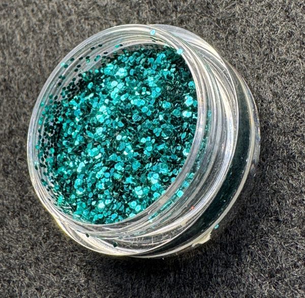 Cosmic Teal 1/40" (0.6mm, 0.025") Fine Glitter (1 oz) - Image 3