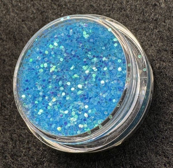 Ocean Blue 1/40" (0.6mm, 0.025") Fine Glitter (1 oz) - Image 2