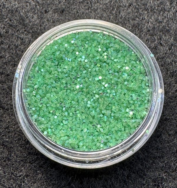 Mint Jade 1/64" (0.4mm, 0.0156"): Extra Fine Glitter (1 oz)