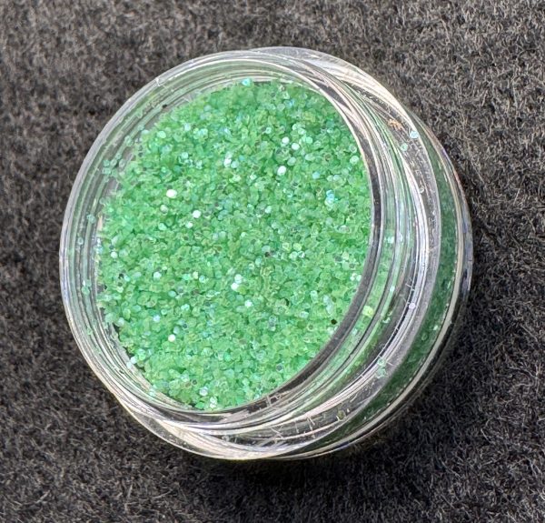 Mint Jade 1/64" (0.4mm, 0.0156"): Extra Fine Glitter (1 oz) - Image 2