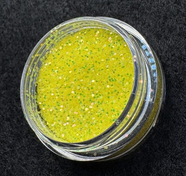 Nova Yellow 1/64" (0.4mm, 0.0156"): Extra Fine Glitter (1 oz) - Image 3