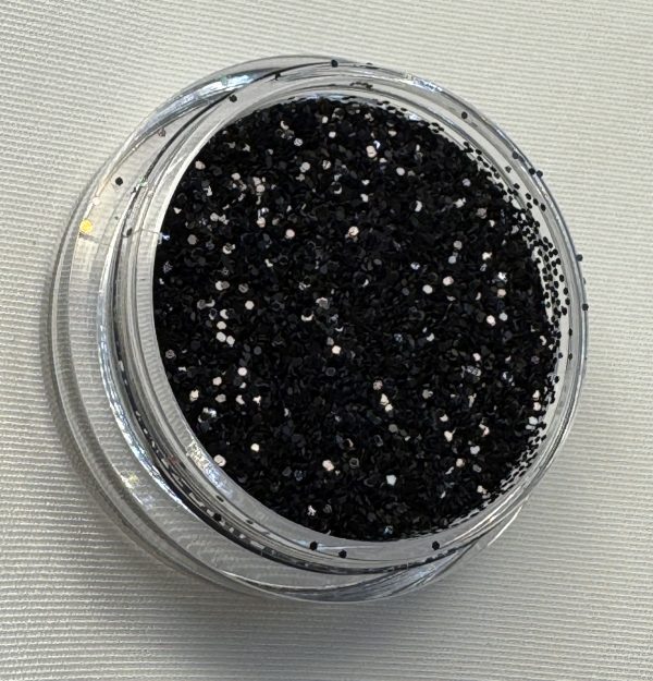 Starry Onyx 1/64" (0.4mm, 0.0156"): Extra Fine Glitter (1 oz) - Image 2