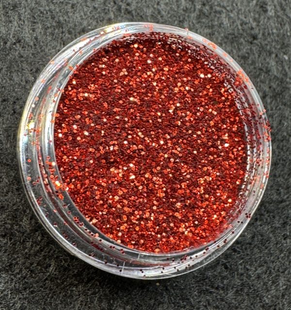Ruby Red 1/96" (0.26mm, 0.0104") Ultra Fine Glitter (1 oz) - Image 3