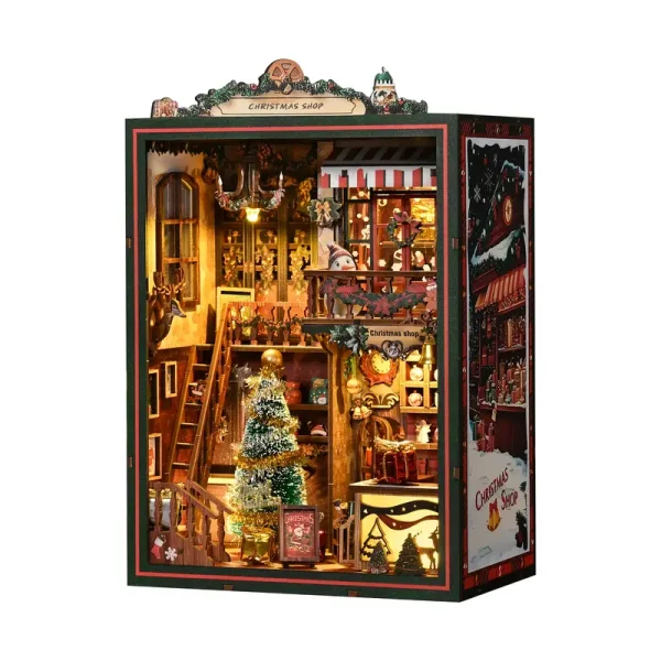 Christmas Book Nook DIY Kit