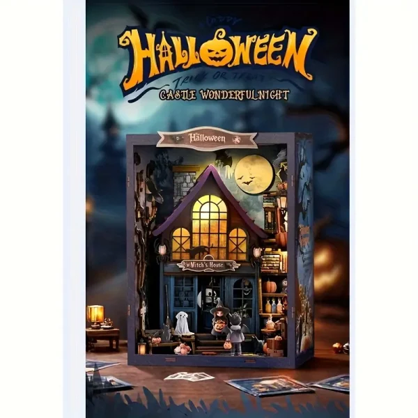 DIY Halloween Book Nook Kit - Image 2