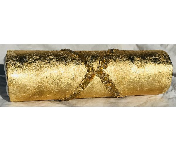 Genuine Opal Plated in 24K Gold ~ OOAK Clutch Purse - Image 6