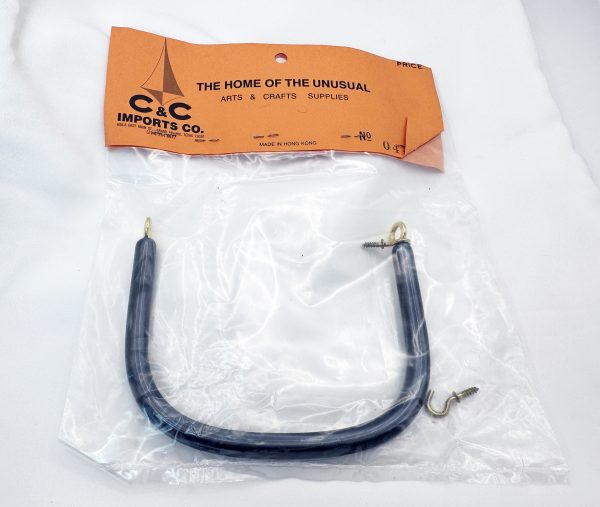 Black Plastic Purse Handle DIY - Sold Individually - Image 6