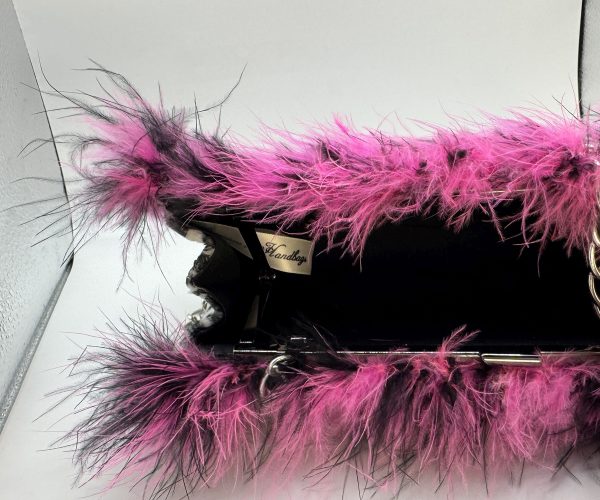 The Pink Cheetah ~ OOAK Clutch - Image 4