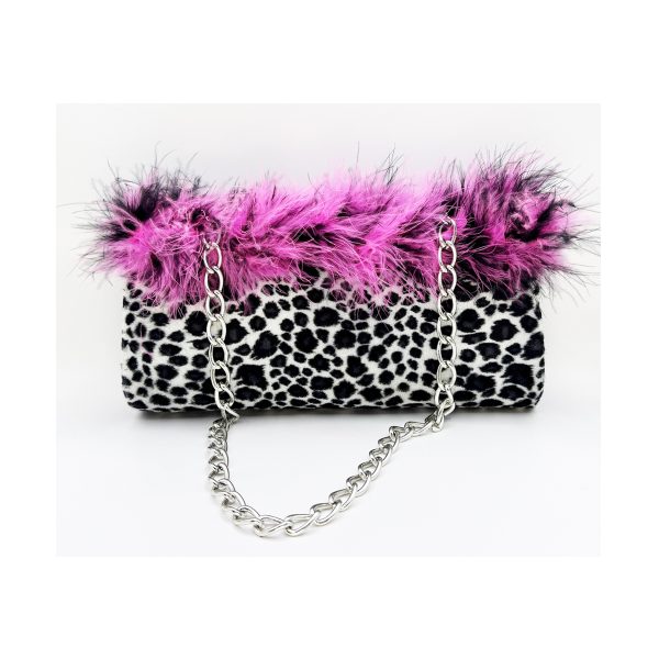 The Pink Cheetah ~ OOAK Clutch