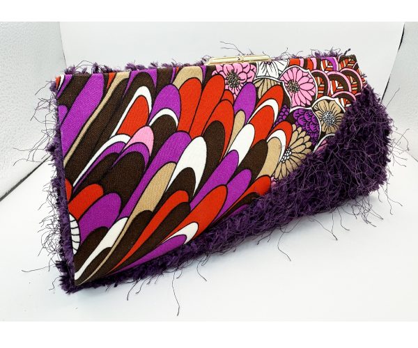The Psychedelic Swirl ~ OOAK Clutch - Image 3