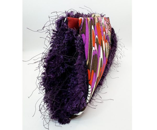 The Psychedelic Swirl ~ OOAK Clutch - Image 4