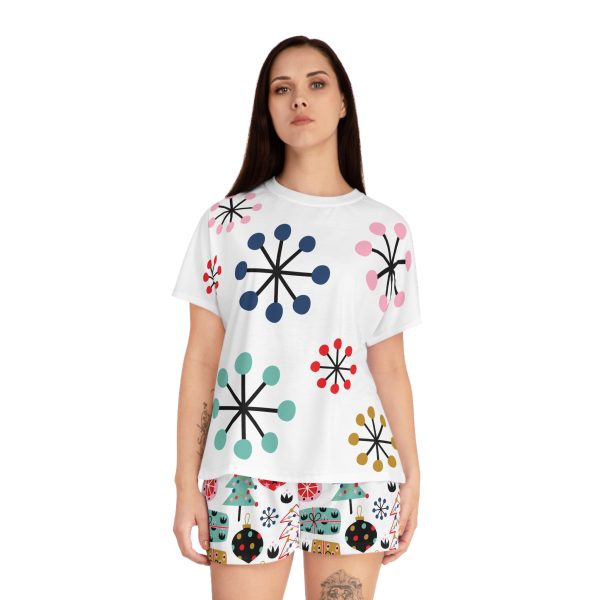 Women's Short Holiday Pajama Set #2 (AOP)