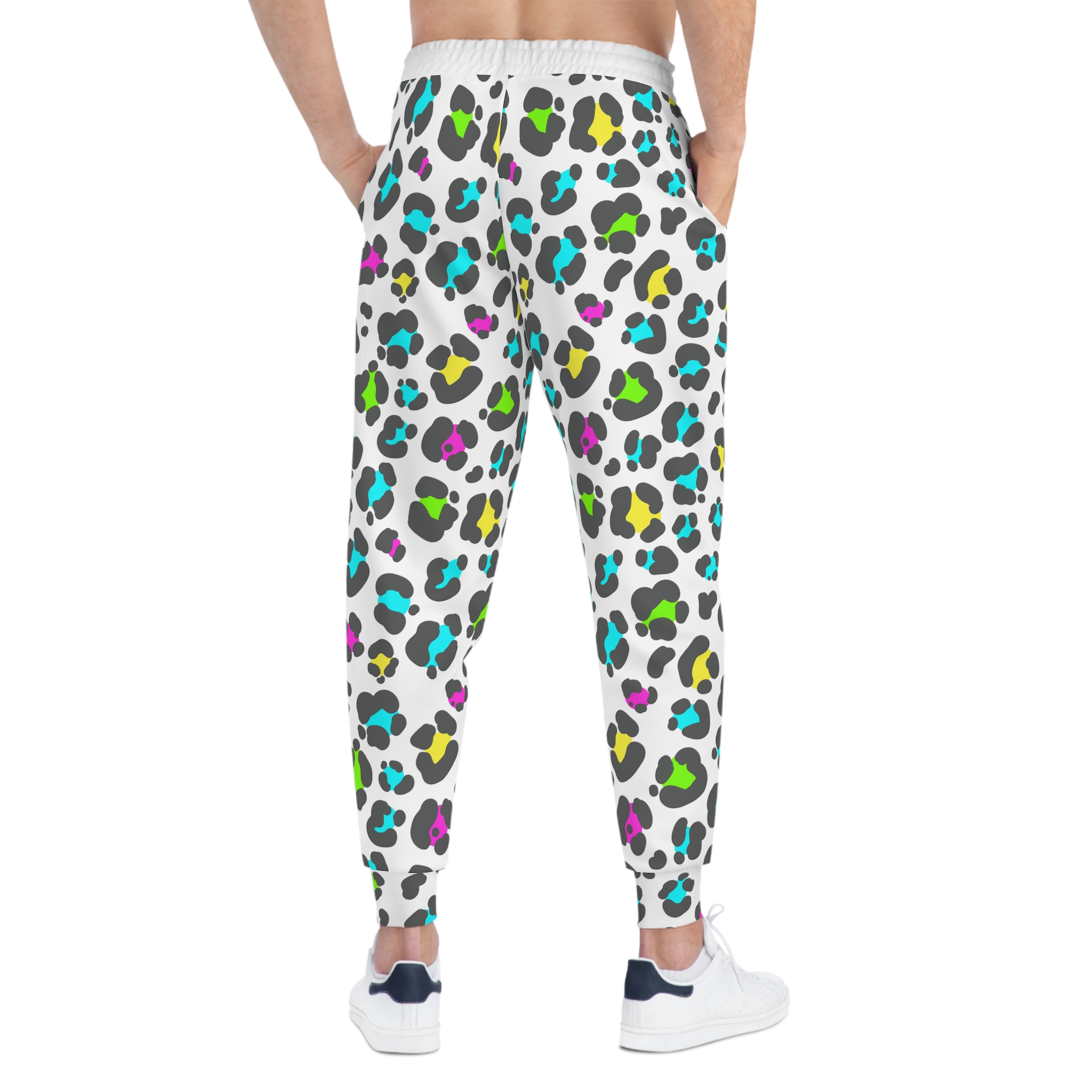 Colorful Leopard Print Athletic Joggers (S.e.P.T.™) - Image 6