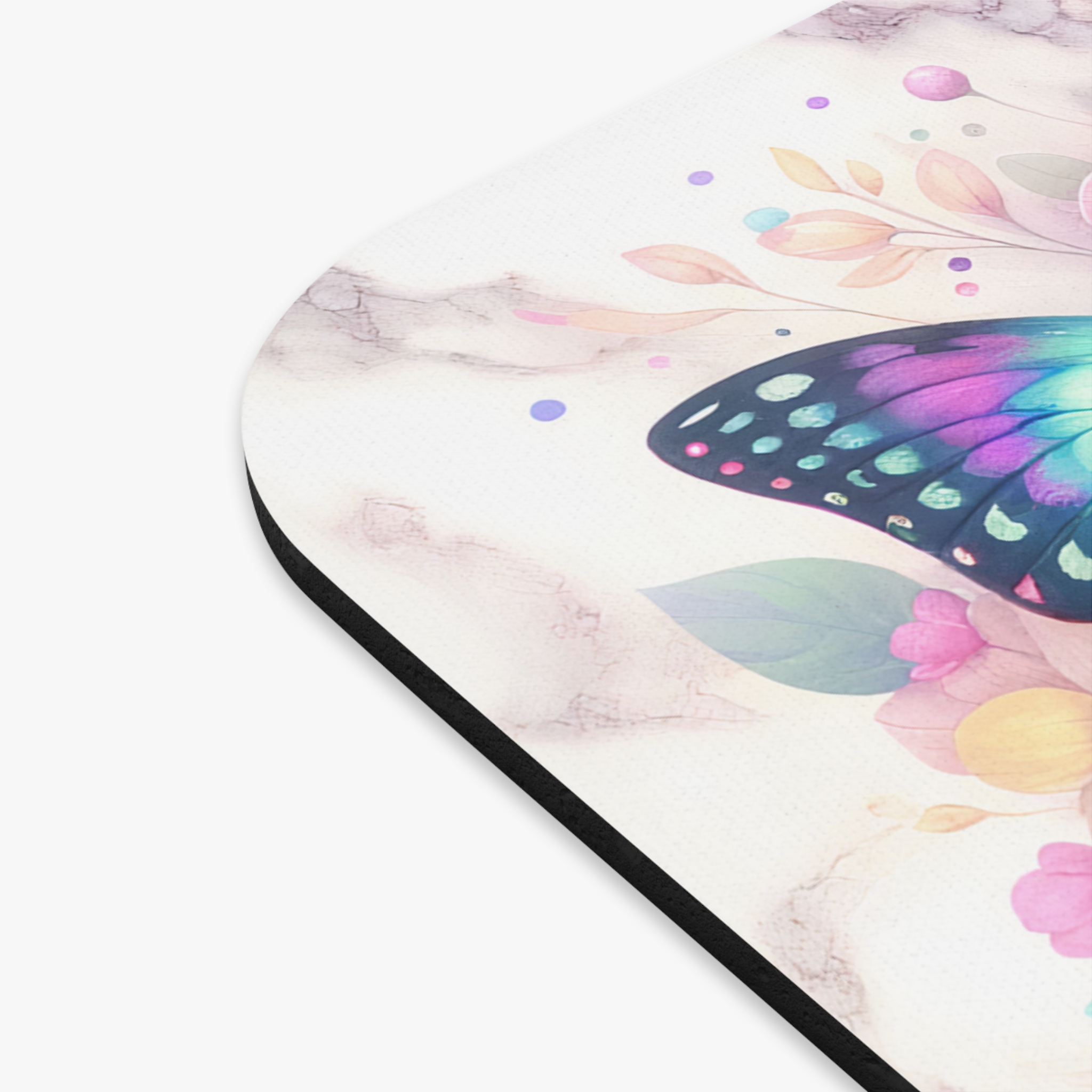 3D Butterflies (Design 39) - 9x8 Mouse Pad - (S.e.P.T.™) - Image 2