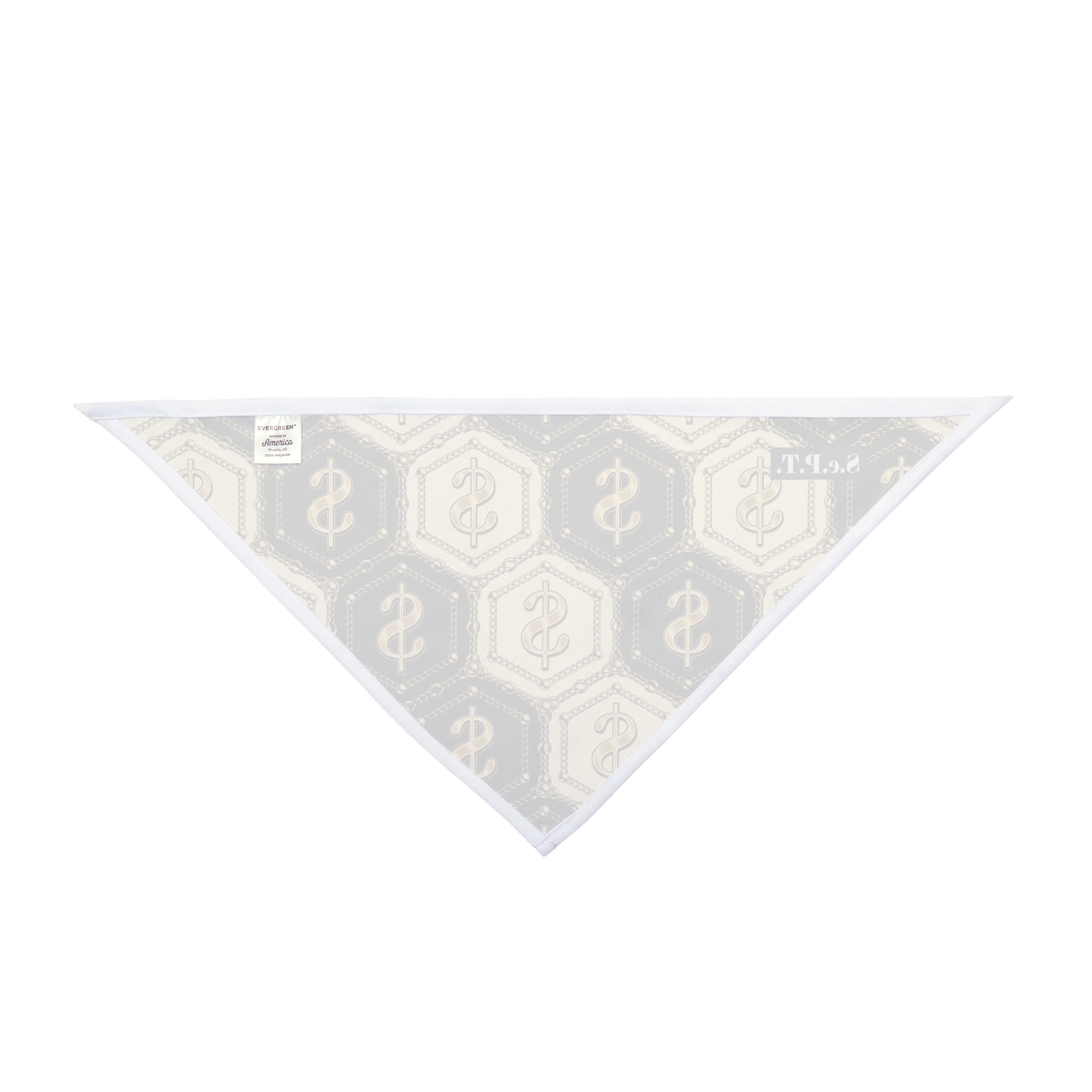 Honeycomb Dollar Sign Tile Pattern Pet Bandana - (S.e.P.T.) - Image 7