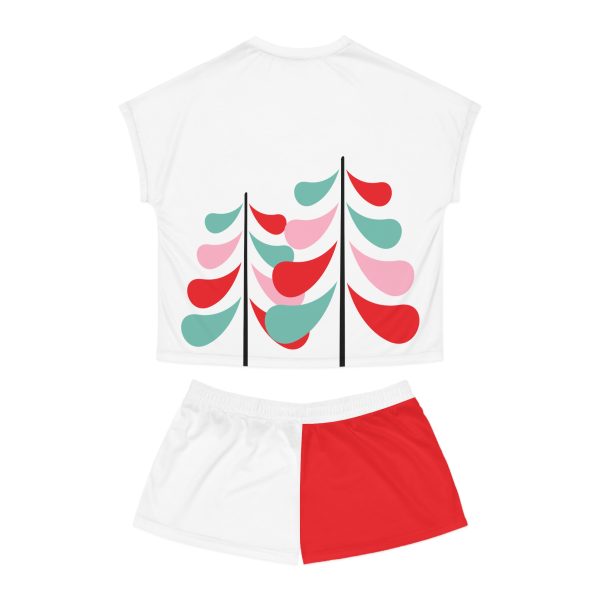 Women's Short Holiday Pajama Set #4 (AOP) - Image 3